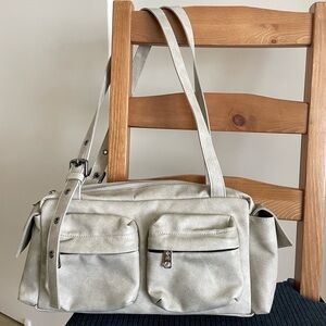 Samo Ondoh pocket utility bag M vintage ivory - Korean W Concept Y2K